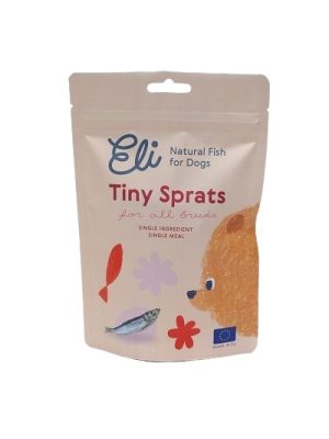 Dried Baltic Sprats For Dogs 80g